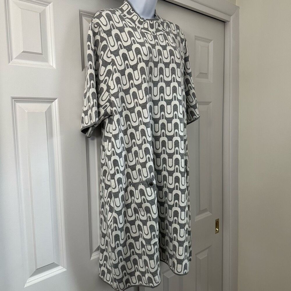 Anthropologie/Maeve The Annalise Mock-Neck Mini Sweater Dress - Picture 5 of 10